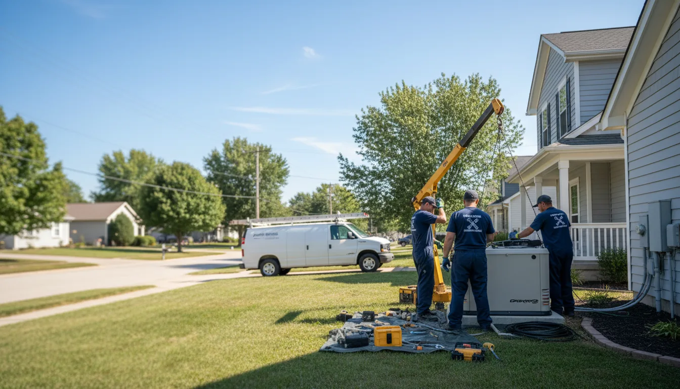 Generator Installation in Fredericksburg, VA near me